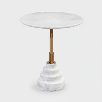 Modern coffee table luxury white table side tables living room round new