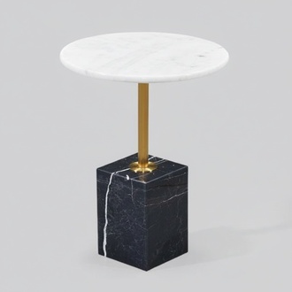 Modern coffee table top quality round stylish side table luxurious