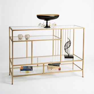 Modern console table, fits perfectly into any living space.