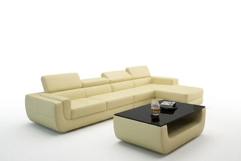 Modern corner sofa couch upholstered leather design sofa set living landscape Tettau