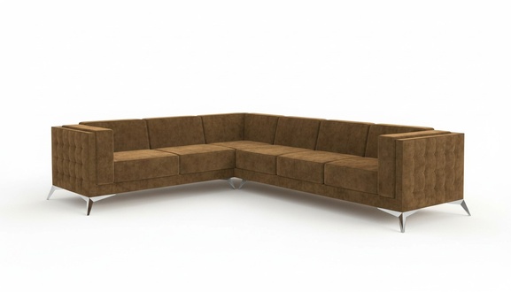 Modern Corner Sofa Fabric Sofa L Shape Upholstery Corner Set Living Landscape Couch Sofa