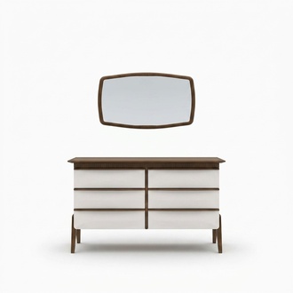 Modern design chest of drawers with mirror bedroom luxury cupboard new furniture