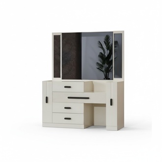 Modern design luxury makeup vanity with mirror bedroom