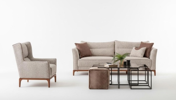 Modern design sofa 3+1 armchair sofa set living room furniture decor
