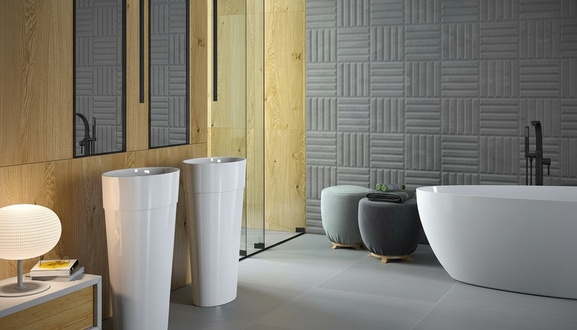 Modern Design Sink Acrylic Bathroom Free Standing Vanity Stand Bathroom