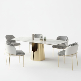 Modern Dining Table Table Wood Tables 180x90cm Dining Room Made in Italy Design New