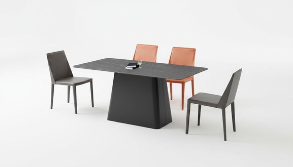 Modern Dining Table Wooden Design Tables Stainless Steel Dining Room Furniture 180x90.New