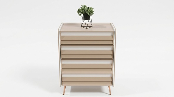 Modern chest of drawers with drawers furniture designer room children\'s room new