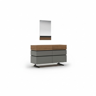 Modern furniture bedroom luxury chest of drawers with mirror design