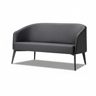 Modern furniture design two-seater furniture 2-seater upholstered living room gray wood