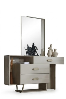 Modern dressing table, designer cosmetic table, furniture 2-piece set