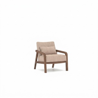 Modern New Armchair Luxury Designer Furnishings Living Room Furniture Textile Seater
