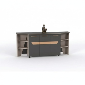 Modern Office Cabinet Study Shelves Luxury Designer New Furniture Shelf