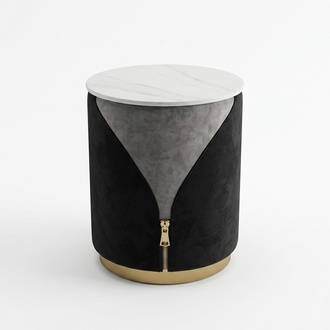 Modern side table round table living room storage table luxury furniture
