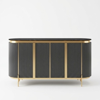 Modern sideboard dresser highboard cabinet sideboard high gloss