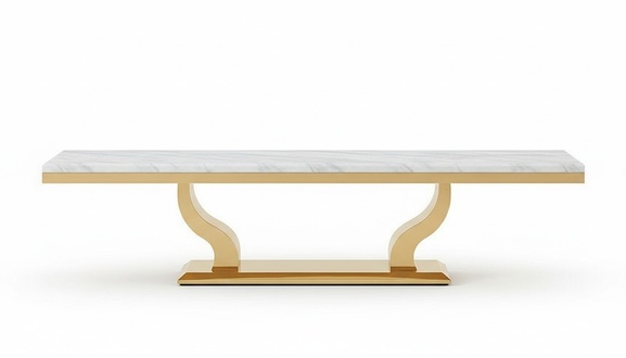 Modern Sideboard TV Shelf Stainless Steel Chest of Drawers New Console 200x40cm Living Room