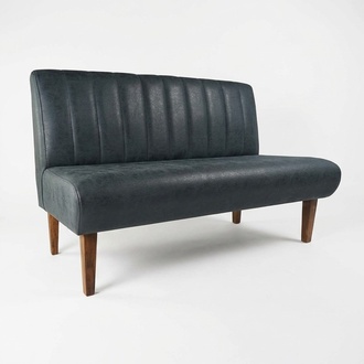 Modern Sofa 2-Seater Double Sofa Upholstered Sofa Couch Faux Leather Living Room