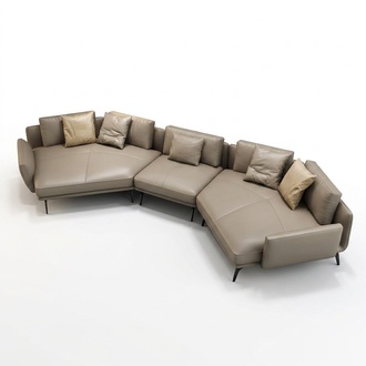 Modern Sofa Corner Sofa U-Shaped Upholstered Furniture Living Room Leather Sofa Corner Sofa Upholstery