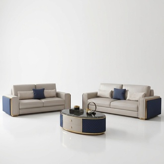 Modern sofas leather sofa couch living landscape sofa seat sofa set 3+2 design