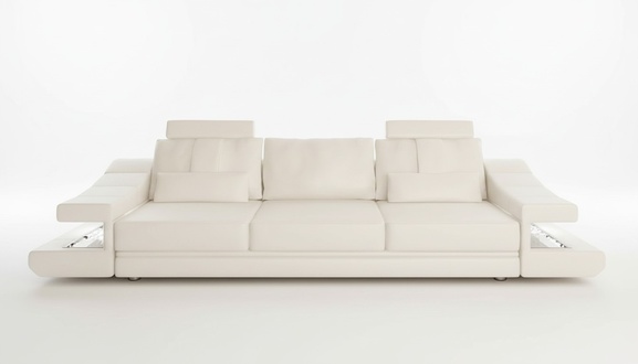 Modern Sofas Wooden Design 3 Seater Sofa with Bed Features Luxury Style Sofa Furniture
