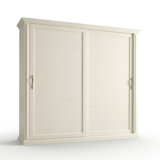 Modern closet bedroom wood beige cabinet luxury furniture