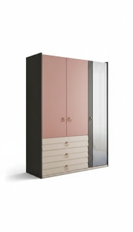 Modern wardrobe wardrobe wood wardrobes glass bedroom new
