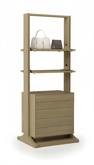 Modern wardrobe system design modular space utilization bedroom