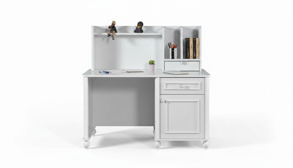 Modern White Desk Children\'s Room Furniture Exclusive Wooden Table