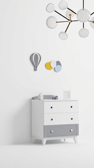 Modern wooden furniture bedroom chest of drawers New chest of drawers furnishings