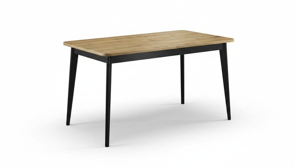 Modern Wooden Dining Table Wooden Tables Dining Room Extendable 140/180cm