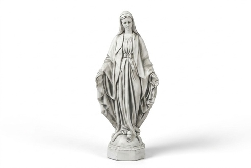 Mother Jesus Mary Statue Grave Sculpture Holy Figure Garden Decoration 118cm S101188