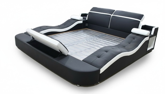 Multifunction bed double beds hotel big upholstered bedroom furniture