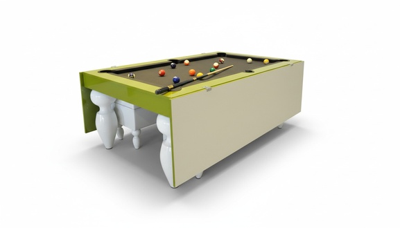 Multifunctional table pool table dining table 2 in 1 pool tables 7ft
