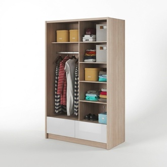 Multi-Purpose Shelving Closet Shelf Storage Wardrobe 130cm New Wardrobe