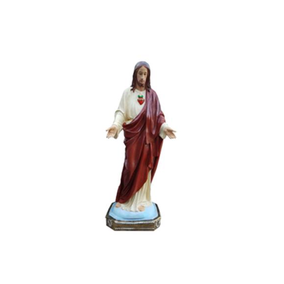 Holy figure designed as Jesus statue decorative catholic sculpture 162cm height