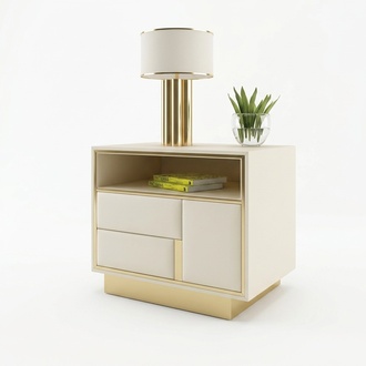 Night Table Console Side Sleeping Designer Room Metal Tables Consoles Gold