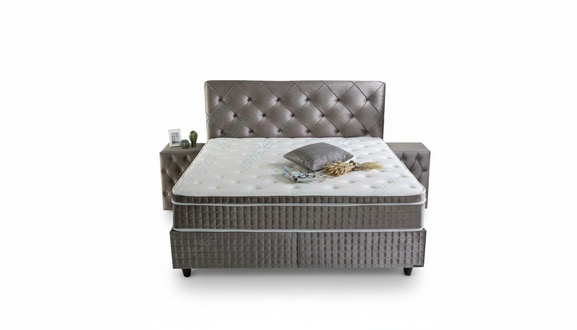 Precious bed 3pc bedside table furniture set luxury mattress bedroom bed new furniture