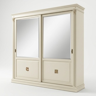 Noble closet luxury sliding doors design bedroom closets clothes Real wood new