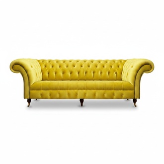 Noble Chesterfield seating furniture designer living room upholstered textile couches