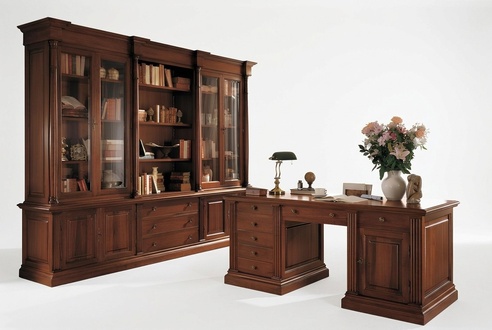 Office bookcase cabinet wood office cabinet shelf cupboards showcase Italy furniture