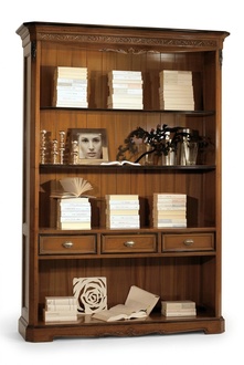 Office bookcase wooden bookcase with drawers design study furniture new