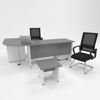 Office furniture set office complete 2 pcs office table furnishing coffee table desk