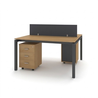 Office Furniture Set Two Desk Study Tables Furniture Table