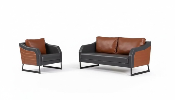 Office sofa set two-seater armchair luxury couch set designer seating group