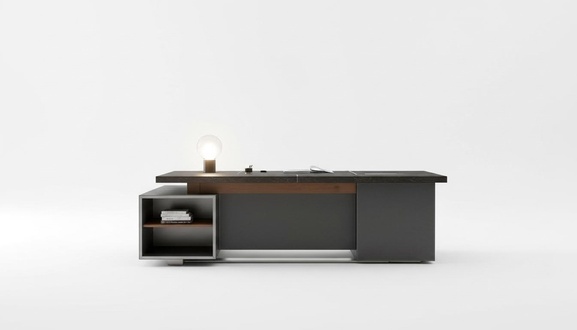 Office Work Room Set Armchair Table Complete Furniture 3pcs Furnishing Desk