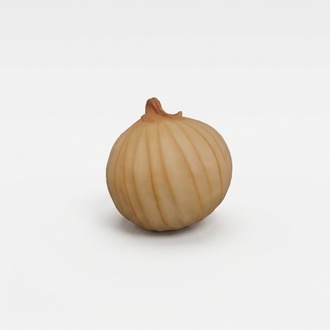 Decorative figure designed as an original colored onion 26cm