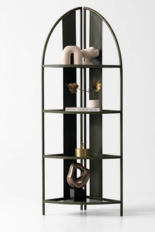 Open shelf as a room divider – freestanding shelf room separator