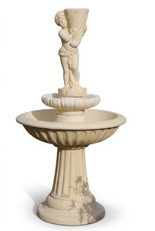 Decorative fountain fountain 172 cm sculpture fountain decoration garden Fontaine pond new