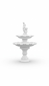 Ornamental Fountain Figure Fountain Decoration Garden Fontaine Pond197cm
