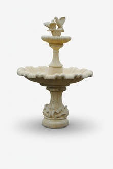 Ornamental Fountain Fountain Garden Decoration Fontaine Pond Pigeons Bird